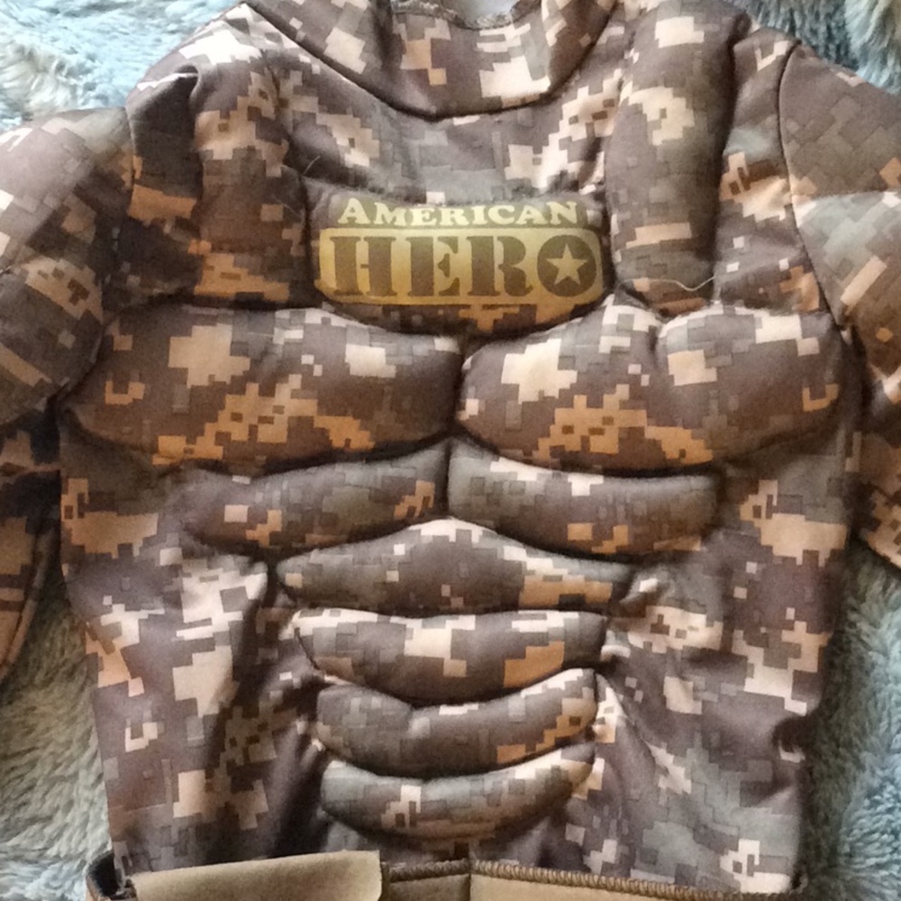 American Hero Camo costume